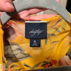 Floral Print Duster Kimono